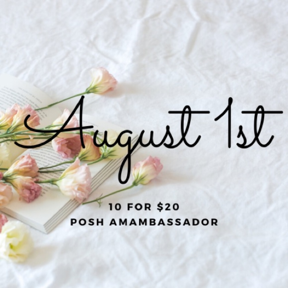 10 for $20! Closet clean out! Posh Ambassador